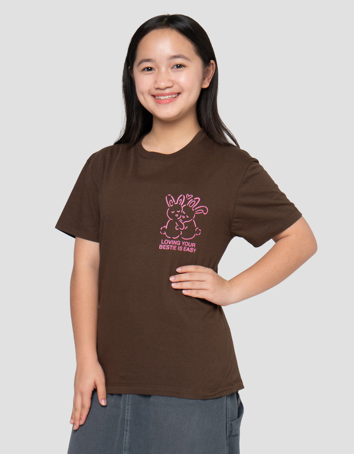 NEVADA WORD BRO 3 KAOS ANAK PEREMPUAN