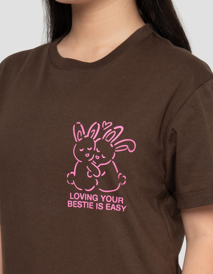 NEVADA WORD BRO 3 KAOS ANAK PEREMPUAN