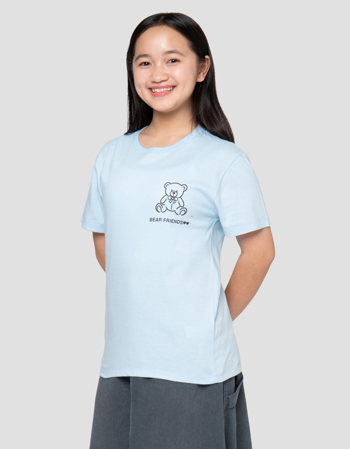 NEVADA WORD BRO 4 KAOS ANAK PEREMPUAN