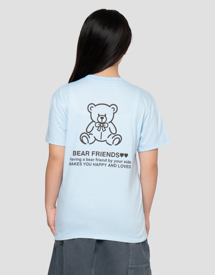 NEVADA WORD BRO 4 KAOS ANAK PEREMPUAN