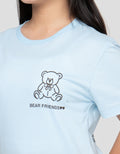 NEVADA WORD BRO 4 KAOS ANAK PEREMPUAN