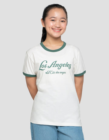 NEVADA RINGER LOSANGELES KAOS ANAK PEREMPUAN