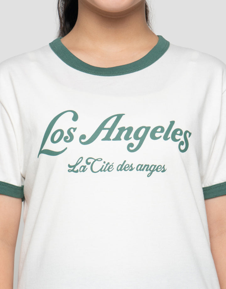 NEVADA RINGER LOSANGELES KAOS ANAK PEREMPUAN