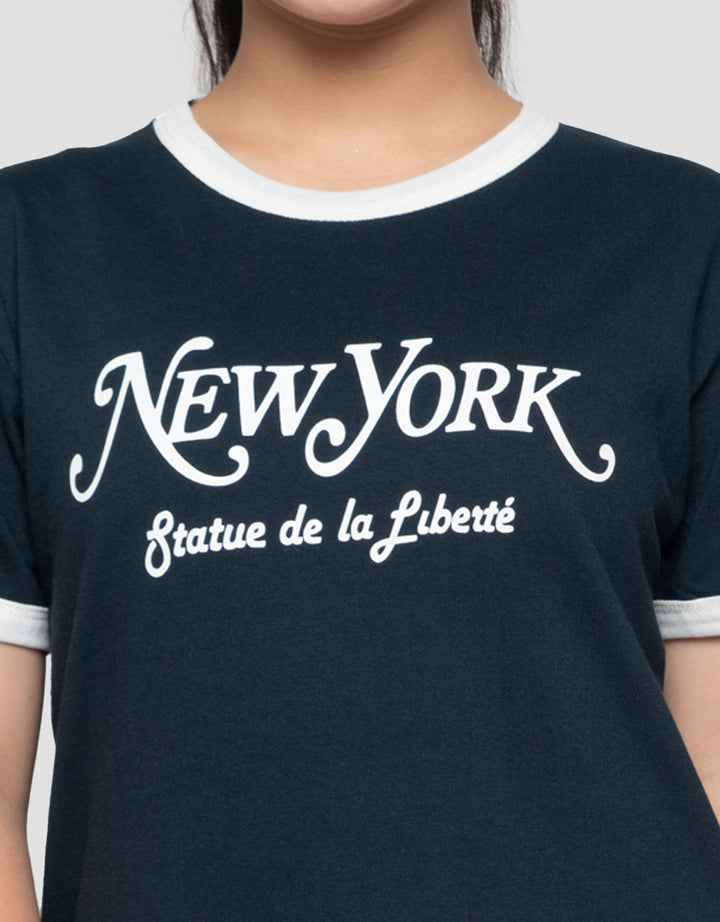 NEVADA RINGER NEW YORK KAOS ANAK PEREMPUAN