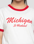 NEVADA RINGER MICHIGAN KAOS ANAK PEREMPUAN