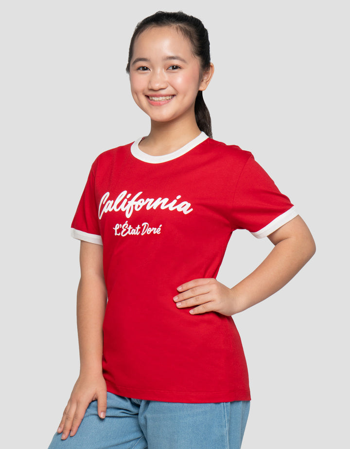 NEVADA RINGER CALIFORNIA KAOS ANAK PEREMPUAN