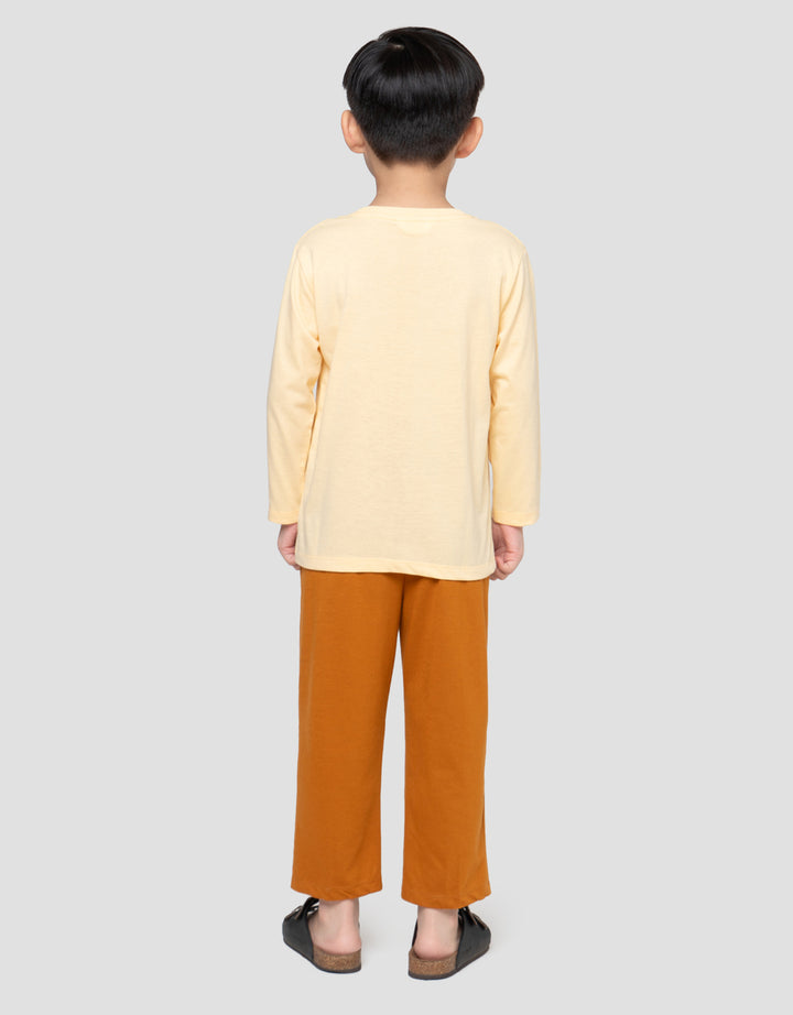 Little M New York Pakaian Setelan Piyama Anak Laki-laki