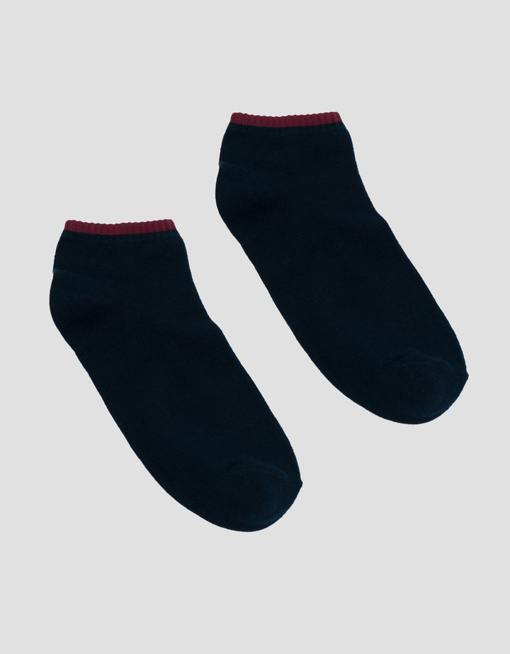MXM MOTIF GARIS ANKLE KAUS KAKI PRIA