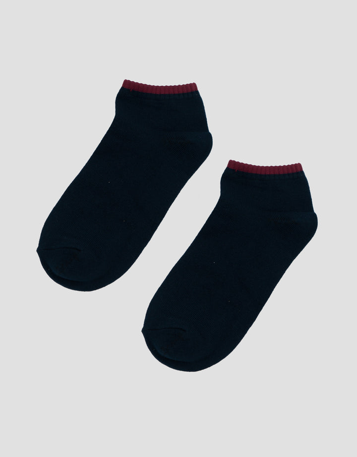 MxM Motif Garis Ankle Kaus Kaki Pria