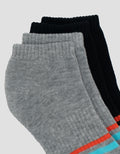 MxM Motif Garis Bundle 2 Multicolor Kaus Kaki Pria