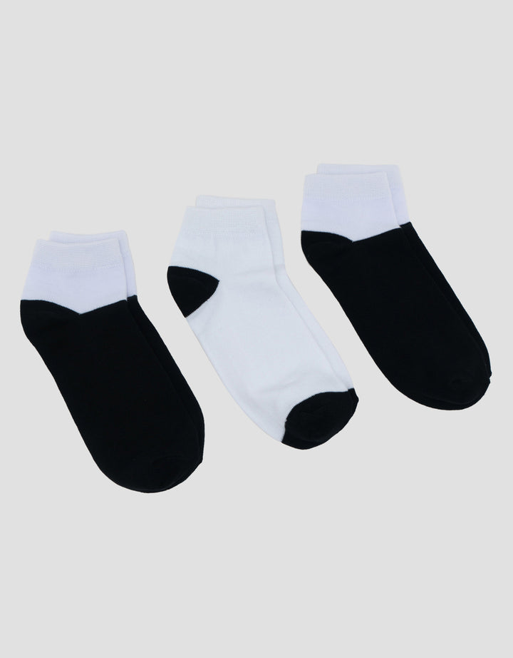 MxM Pack Of 3 Multicolor Kaus Kaki Sekolah Anak Laki-Laki