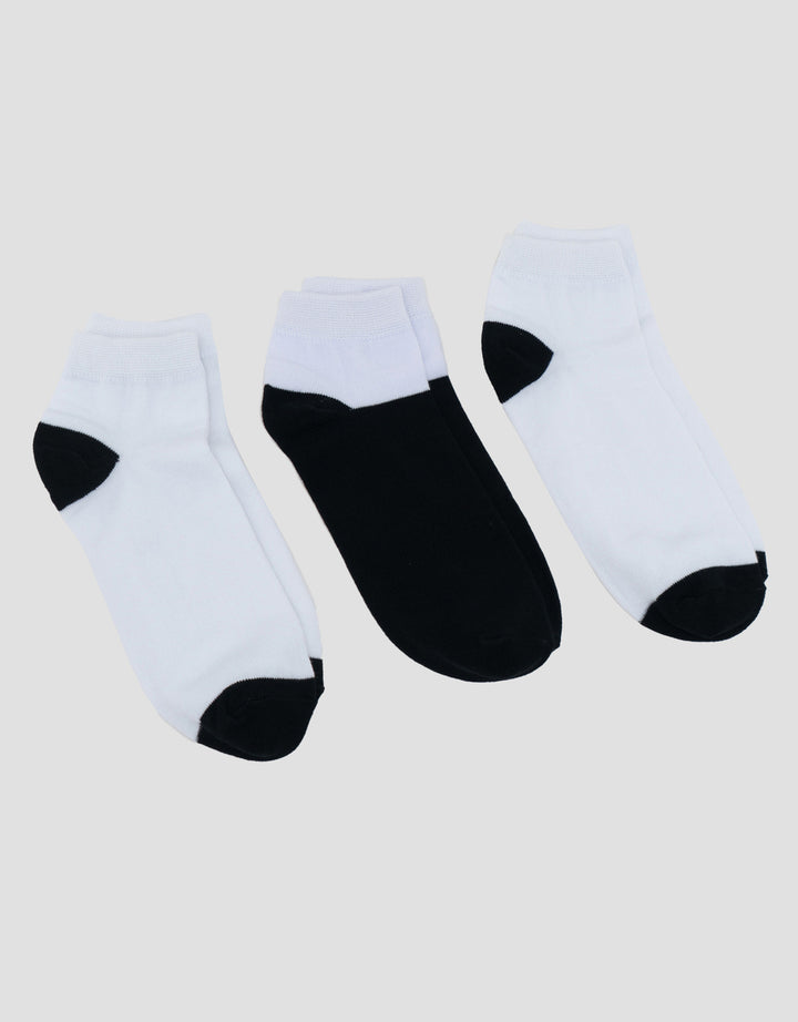MxM Pack Of 3 Multicolor Kaus Kaki Sekolah Anak Laki-Laki