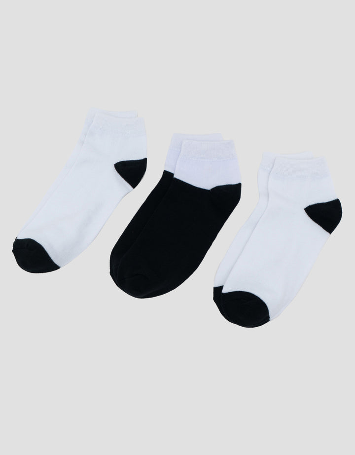 MxM Pack Of 3 Multicolor Kaus Kaki Sekolah Anak Laki-Laki
