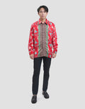 Adikusuma Semi Sutera Modern 1 Kemeja Batik Pria