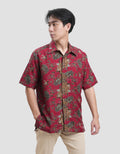 Adikusuma Batik Kembang 1 Kemeja Batik Pria