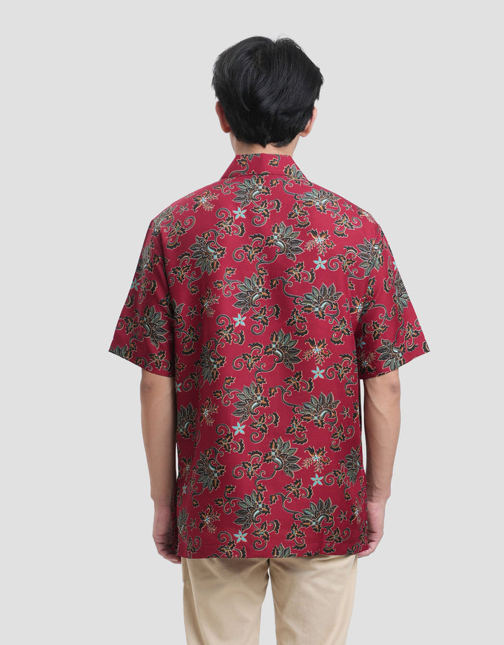 Adikusuma Batik Kembang 1 Kemeja Batik Pria