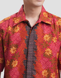 Adikusuma Semi Sutera Kembang 5 Kemeja Batik Pria