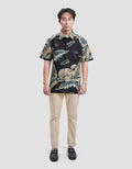 Adikusuma Parang Daun Kemeja Batik Pria