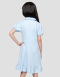 Disney Collar Princess Ruffle Dress Anak Perempuan