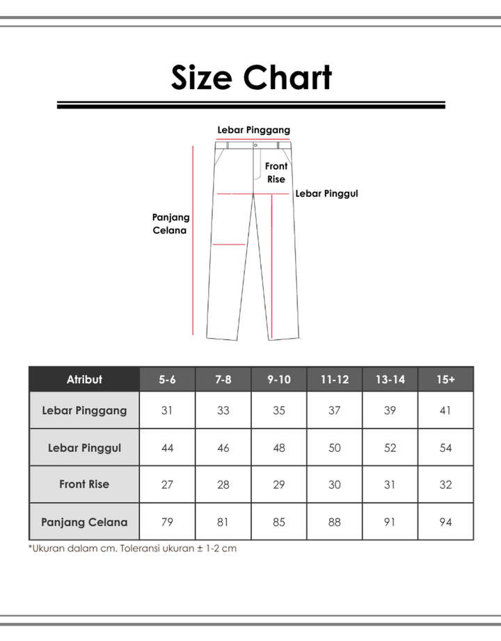 NEVADA CARPENTER BIG POCKET CELANA JEANS ANAK LAKI-LAKI