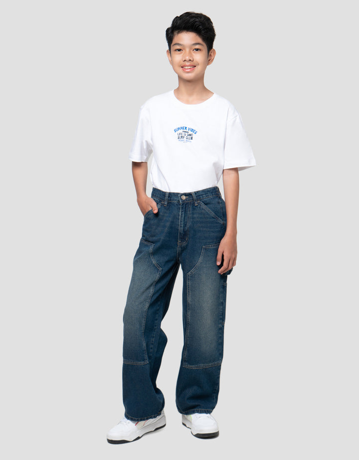 NEVADA CARPENTER BIG POCKET CELANA JEANS ANAK LAKI-LAKI