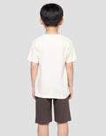 Little M Wildcats Lion Print Pakaian Setelan Anak Laki-laki