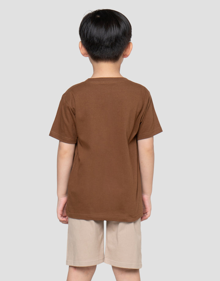 Little M School Champ Tiger Print Pakaian Setelan Anak Laki-laki