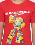 CHARACTER TRANSFORMERS BEE PRINT KAOS ANAK LAKI-LAKI