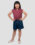 LITTLE M RIBBON KEMEJA ANAK PEREMPUAN