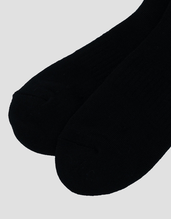 COLE 1PK QUARTER SPORT BLACK BASED STRIPE KAUS KAKI PRIA