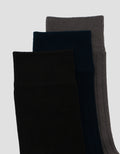 COLE 3PK QUARTER CASUAL SOLID RIB KAUS KAKI PRIA