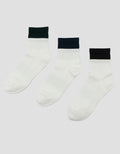 COLE 3PK ANKLE CASUAL DOUBLE LAYER KAUS KAKI PRIA