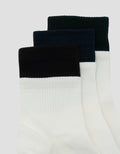COLE 3PK ANKLE CASUAL DOUBLE LAYER KAUS KAKI PRIA