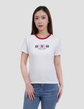 Nevada Baby Tee 2 Print Looney Tunes Kaos Wanita