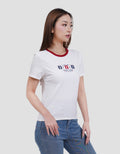 Nevada Baby Tee 2 Print Looney Tunes Kaos Wanita