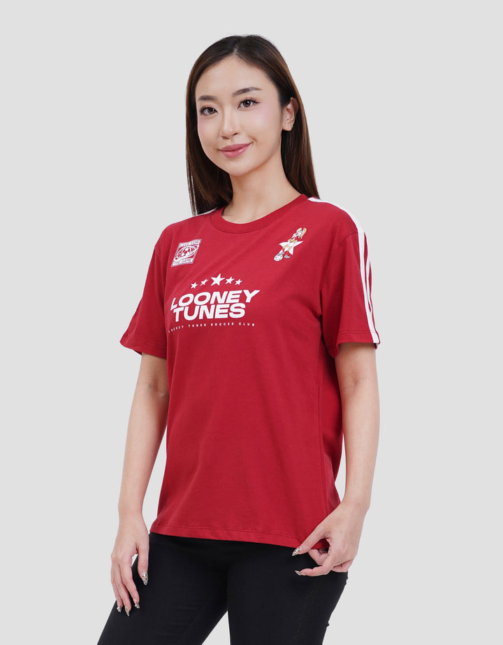 Nevada Reguler Print Looney Tunes Kaos Wanita