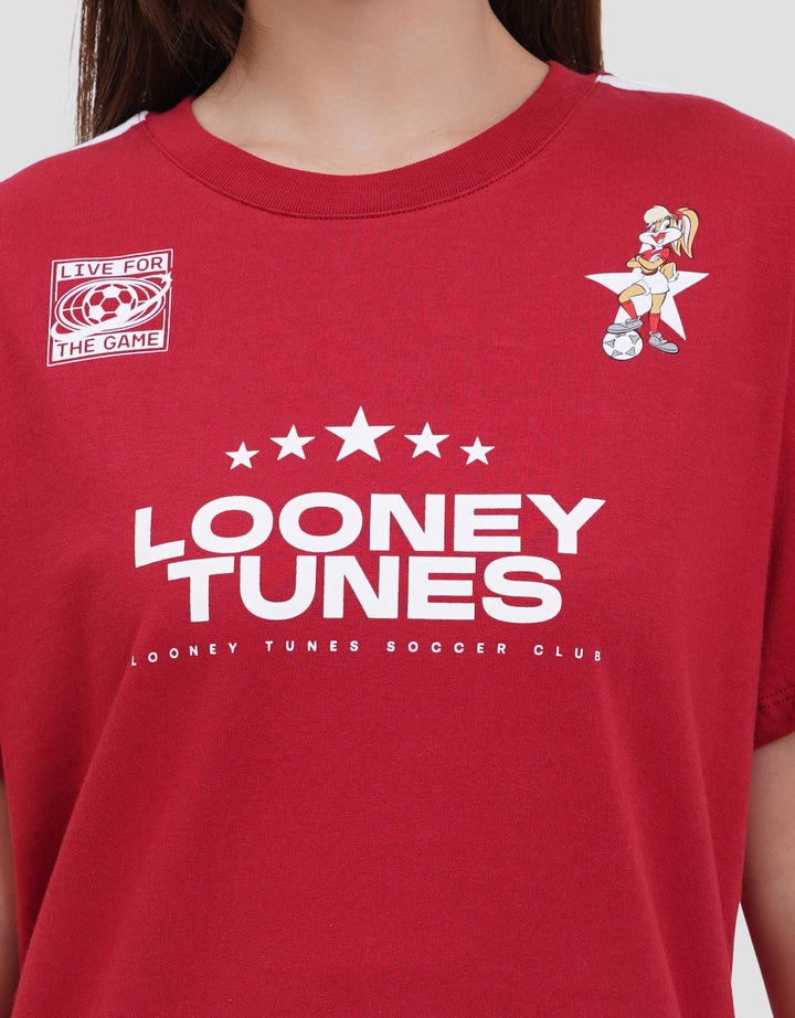 Nevada Reguler Print Looney Tunes Kaos Wanita
