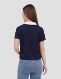 Nevada V-Neck Polymesh Looney Tunes Kaos Wanita