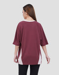 Nevada Polymesh Looney Tunes Kaos Oversize Wanita
