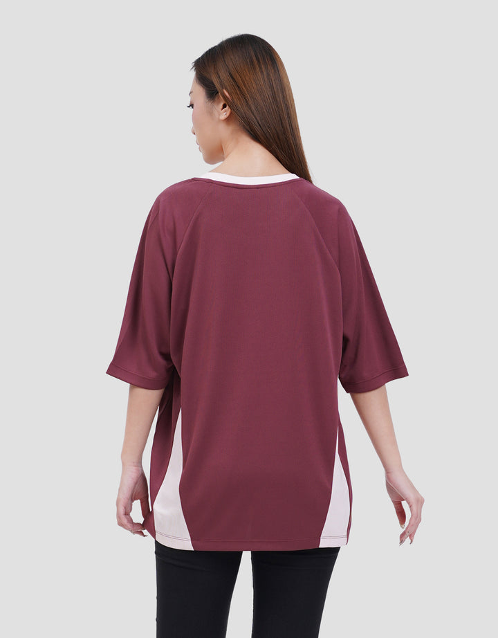 Nevada Polymesh Looney Tunes Kaos Oversize Wanita