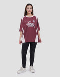 Nevada Polymesh Looney Tunes Kaos Oversize Wanita
