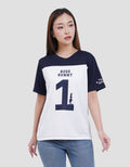 Nevada Reg Print Polymesh Looney Tunes Kaos Wanita