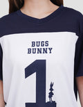 Nevada Reg Print Polymesh Looney Tunes Kaos Wanita