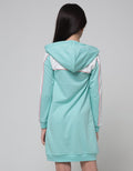 Aero Long Sleeve Midi Dress Hoodie Amazing Girl Team