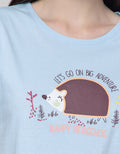 Nevada Short Sleeve T-Shirt Happy Hedgehog