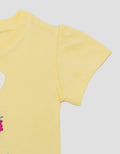 LITTLE M PRINT BUNNY BLOOMING FLOWERS KAOS BAYI