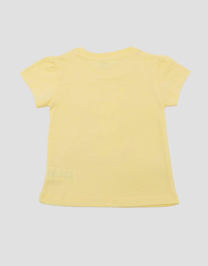 LITTLE M PRINT BUNNY BLOOMING FLOWERS KAOS BAYI