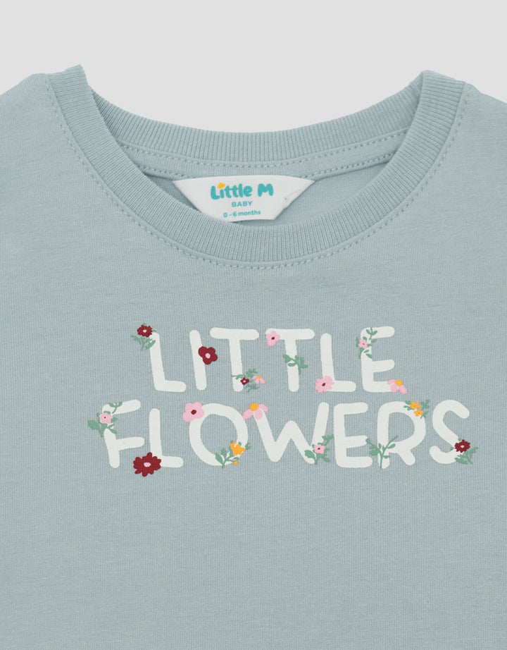 LITTLE M PRINT LITTLE FLOWERS KAOS BAYI