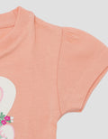 LITTLE M PRINT SWEET BUNNY KAOS BAYI