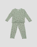 LITTLE M TEXTURE FLOWER SET PAKAIAN BAYI